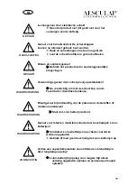 Предварительный просмотр 78 страницы Aesculap Favorita CLi User Manual And Technical Description