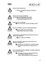 Предварительный просмотр 90 страницы Aesculap Favorita CLi User Manual And Technical Description