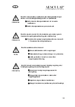 Предварительный просмотр 103 страницы Aesculap Favorita CLi User Manual And Technical Description