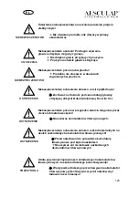 Предварительный просмотр 126 страницы Aesculap Favorita CLi User Manual And Technical Description