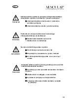 Предварительный просмотр 151 страницы Aesculap Favorita CLi User Manual And Technical Description