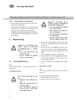 Preview for 8 page of Aesculap Favorita II Instructions For Use Manual