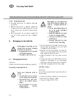 Preview for 58 page of Aesculap Favorita II Instructions For Use Manual