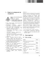 Preview for 87 page of Aesculap Favorita II Instructions For Use Manual