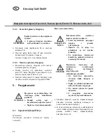 Preview for 90 page of Aesculap Favorita II Instructions For Use Manual