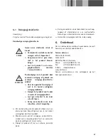 Предварительный просмотр 69 страницы Aesculap GT205 Instructions For Use Manual