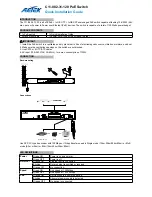 AETEK C11-082-31-120 Quick Installation Manual preview