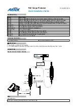 AETEK SD-404-V2 Quick Installation Manual preview