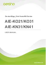 Aetina AIE-KN31 User Manual preview