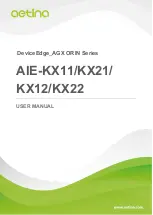 Aetina DeviceEdge AGX Orin Series User Manual preview