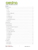 Preview for 3 page of Aetina M3N950M-JN User Manual