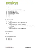 Preview for 7 page of Aetina M3N950M-JN User Manual