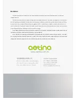 Preview for 21 page of Aetina M3N970M-MN User Manual