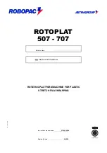 AETNAGROUP Robopac Rotoplat 507 Instruction Manual preview