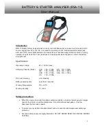 AETOOL BSA-12 User Manual preview