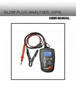 AETOOL GLOW PLUG ANALYSER User Manual preview