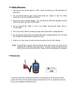 Предварительный просмотр 3 страницы AETOOL GLOW PLUG ANALYSER User Manual