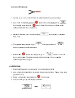 Предварительный просмотр 4 страницы AETOOL GLOW PLUG ANALYSER User Manual