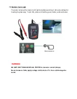 Предварительный просмотр 6 страницы AETOOL GLOW PLUG ANALYSER User Manual