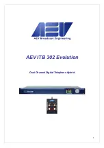 AEV ITB 302 Evolution Manual предпросмотр