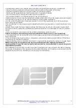 Preview for 3 page of AEV MATRIX 212 MPX Manual