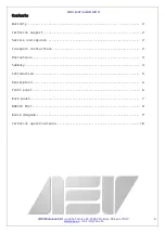 Preview for 4 page of AEV MATRIX 212 MPX Manual