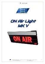 AEV ON Air Light MK V Quick Start Manual preview