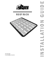 AEV Roof Rack Installation Manual предпросмотр