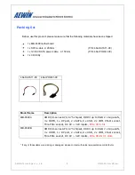 Предварительный просмотр 3 страницы Aewin MB-8390 User Manual