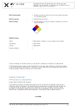 Предварительный просмотр 35 страницы AF-X Carbon BL Installation And User Manual