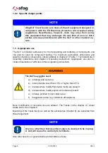 Preview for 6 page of Afag 15006002 Original Operating Instructions