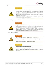 Preview for 13 page of Afag 50386049 Assembly And Operating Instructions Manual