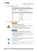 Preview for 26 page of Afag 50386049 Assembly And Operating Instructions Manual