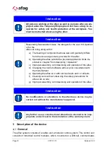 Preview for 10 page of Afag aflex 150 Original Operating Manual