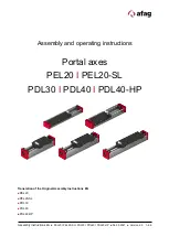 Afag PDL30 Assembly And Operating Instructions Manual preview