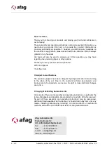 Preview for 2 page of Afag PG 12 Assembly And Operating Instructions Manual