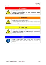 Preview for 3 page of Afag SE-24 Operating Instructions Manual