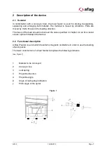 Preview for 7 page of Afag WV 630-1 Translation Of Operating And Installation Instructions