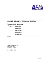 Предварительный просмотр 3 страницы Afar AR-24010E Operator'S Manual