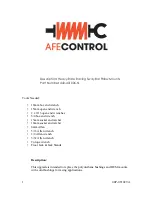Preview for 1 page of aFe Power 440-401006-N Instructions Manual
