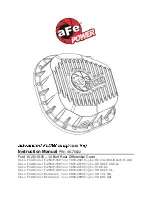 aFe Power 46-70022 Instruction Manual preview