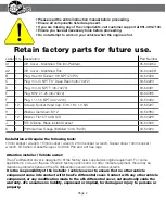 Preview for 2 page of aFe Power 46-70270 Instruction Manual