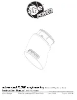 aFe Power 50-70009S Instruction Manual предпросмотр