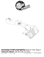 Preview for 1 page of aFe Power 51-12742 Instruction Manual