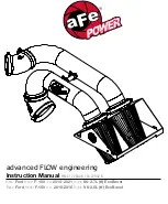 Preview for 1 page of aFe Power 51-22642-B Instruction Manual