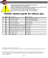 Preview for 2 page of aFe Power 51-74201 Instruction Manual