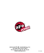 Preview for 16 page of aFe Power 51-74201 Instruction Manual