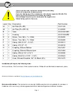 Preview for 2 page of aFe Power 53-10026D Instruction Manual