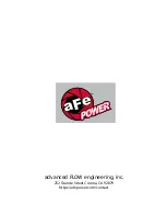 Предварительный просмотр 12 страницы aFe Power 54-10468 Instruction Manual