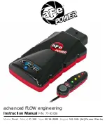 Предварительный просмотр 1 страницы aFe Power 77-83028 Instruction Manual